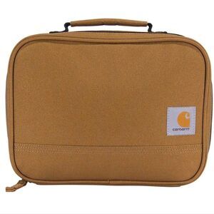 Carhartt Insulated 4 Can Lunch Cooler- Carhartt Brown
